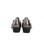 คัทชูหนังส้นเตารีด รุ่น P1835 สีพิวเตอร์