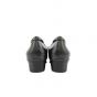 คัทชูหนังส้นเตารีด รุ่น P1919 สีดำ