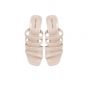 รองเท้าแตะหนัง รุ่น P2790 สีนู้ด